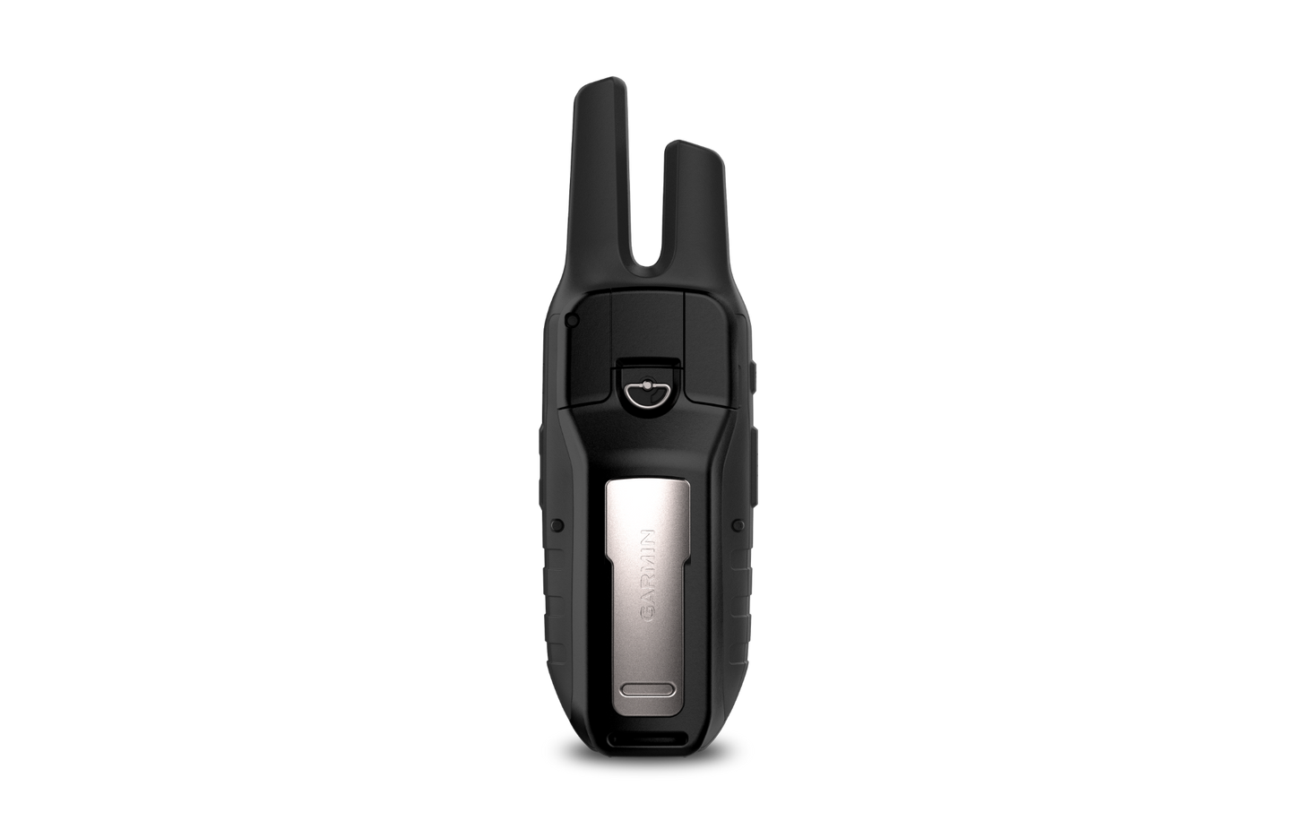 Garmin Rino 750 GPS and 2-way radio handheld with black rugged body and dual antennas