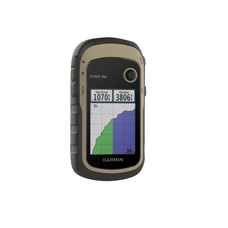 Garmin eTrex 32x rugged handheld GPS with compass and barometric altimeter, certified refurbished