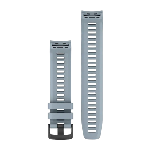 Garmin watch bands Sea Foam, 2-piece silicone strap set (010-12854-05) in sea foam blue-gray