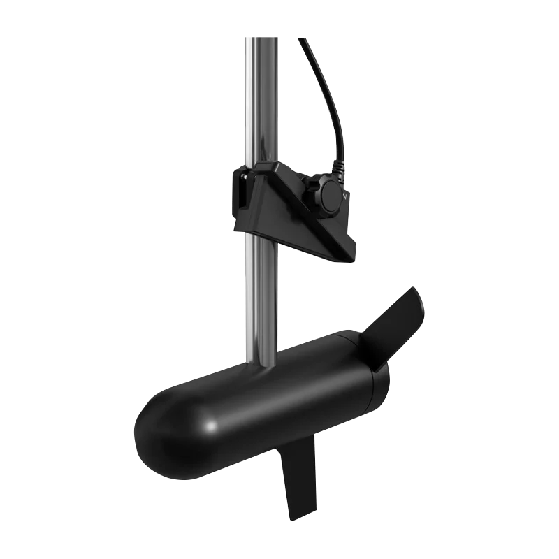 Garmin LiveScope LVS34 transducer for EchoMap, black housing with mounting bracket.