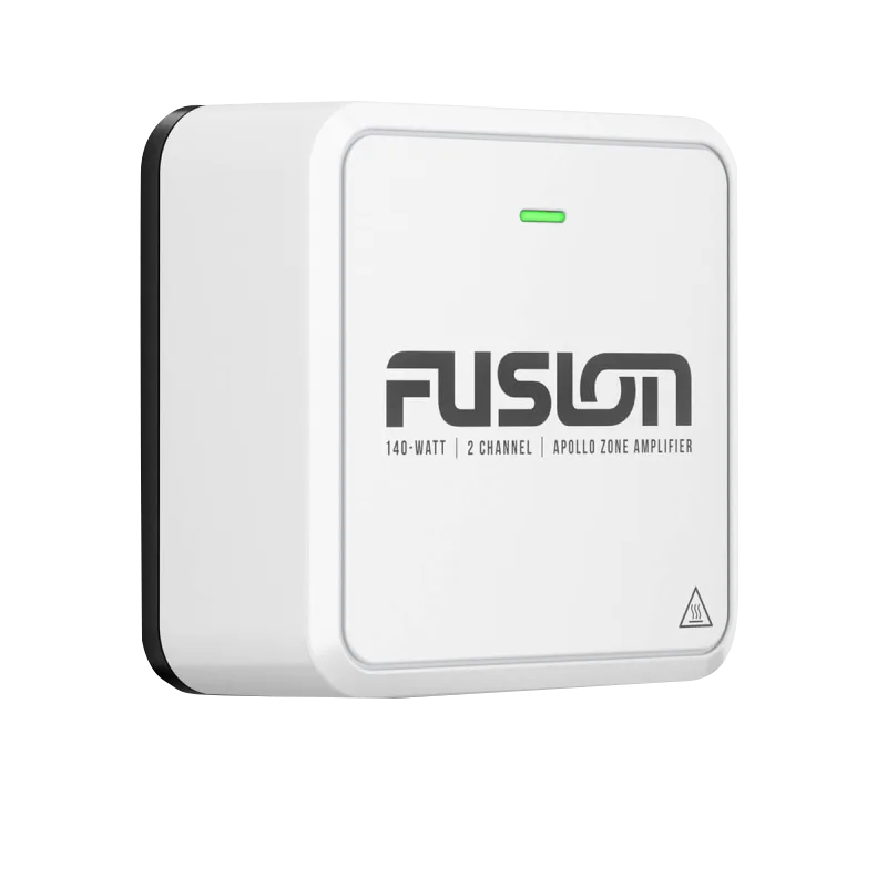 Garmin Fusion Apollo Zone Marine Amplifier, white 2-channel 140-Watt with green LED (010-02569-00)