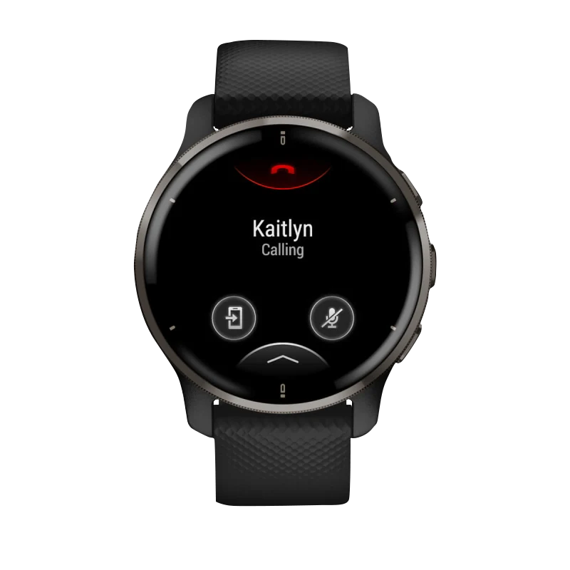 Garmin Venu 2 Plus, Slate/Stainless Steel Bezel w/ Black Case (Garmin Certified Refurbished) by Garmin