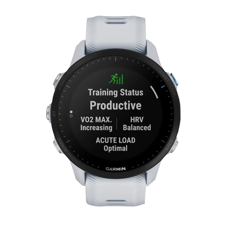 Garmin Forerunner 955, Whitestone (Garmin Certified Refurbished) by Garmin