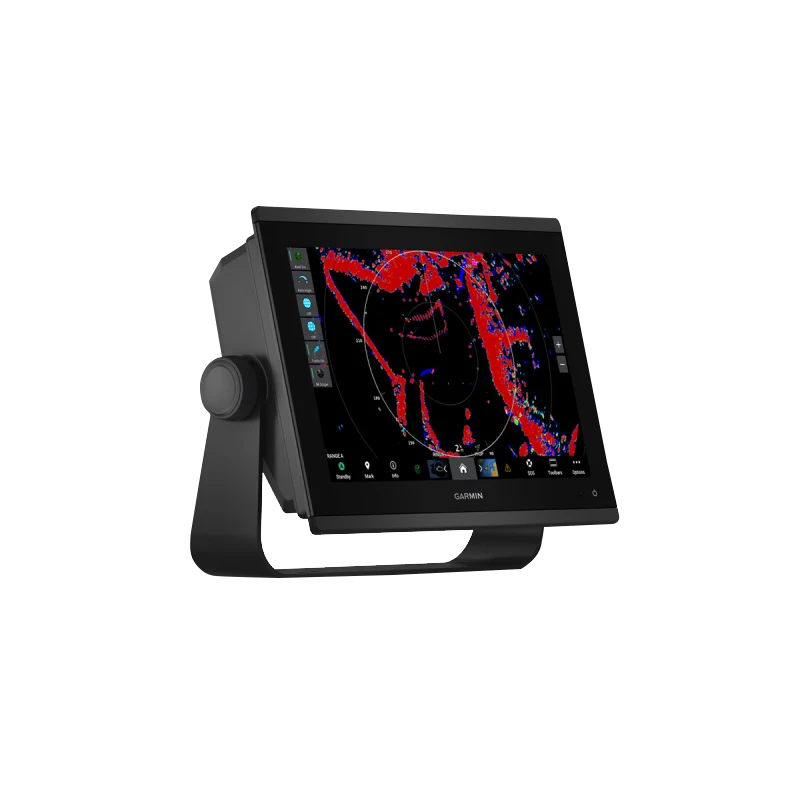 Garmin GPSMAP 1223xsv marine chartplotter with GMR 18 HD3 radar dome, black