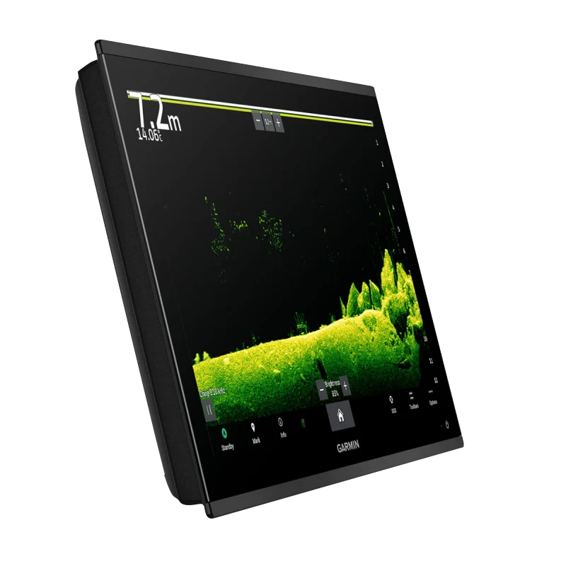Garmin GPSMAP 9022 Premium marine chartplotter with Worldwide Basemap, black bezel display