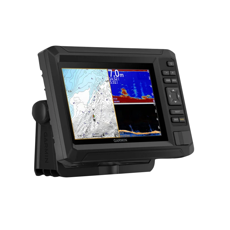 Garmin ECHOMAP UHD2 7-inch cv chartplotter, black marine GPS unit, without transducer