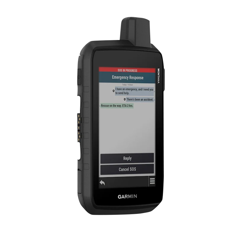 Garmin Montana 710i black rugged outdoor GPS touchscreen navigator with inReach, model 010-02964-00