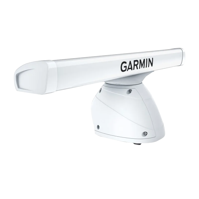 Garmin GMR 434/436 xHD3 open-array radar on pedestal, white