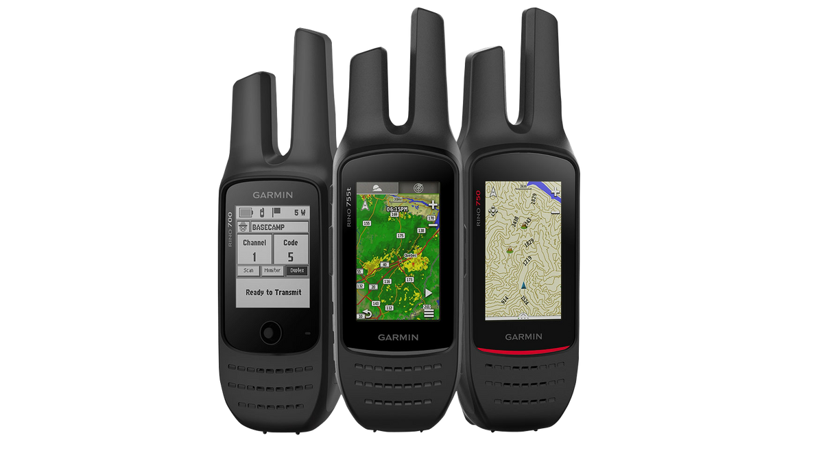 Garmin Rino 700 Canada GPS handhelds (3-pack) in black with map screens