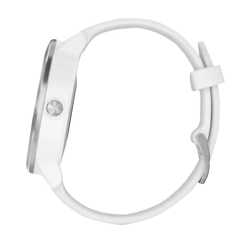 Garmin Vivoactive 3, White with Stainless Steel (Garmin Certified Refurbished) by Garmin