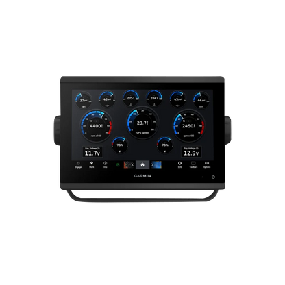 Garmin GPSMAP 943xsv with GMR 18 HD+ Radome - 9", Navionics, SideVü, ClearVü and Traditional Chirp (010-02366-80) by Garmin