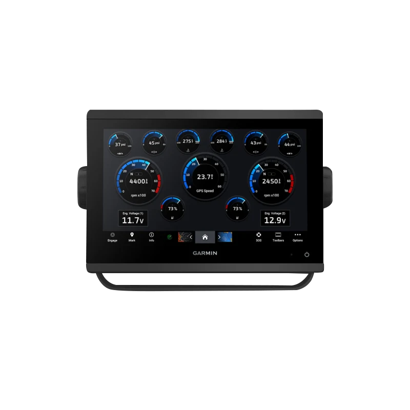 Garmin GPSMAP 943xsv marine chartplotter with 9-inch display and black bezel
