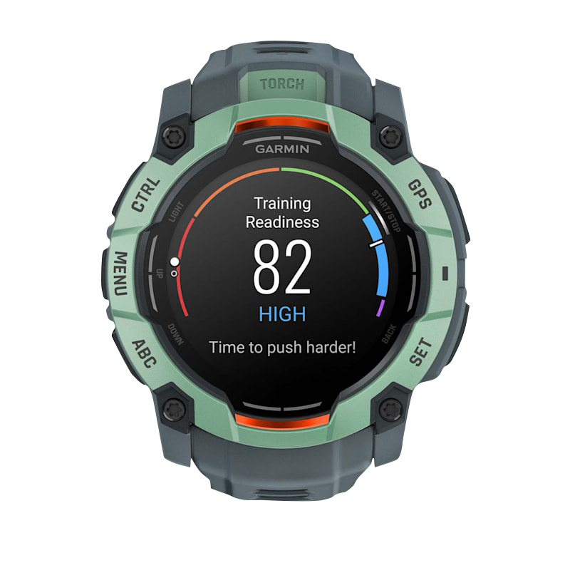 Garmin Instinct 3 AMOLED smartwatch, 50mm Neo Tropic with Twilight Band
