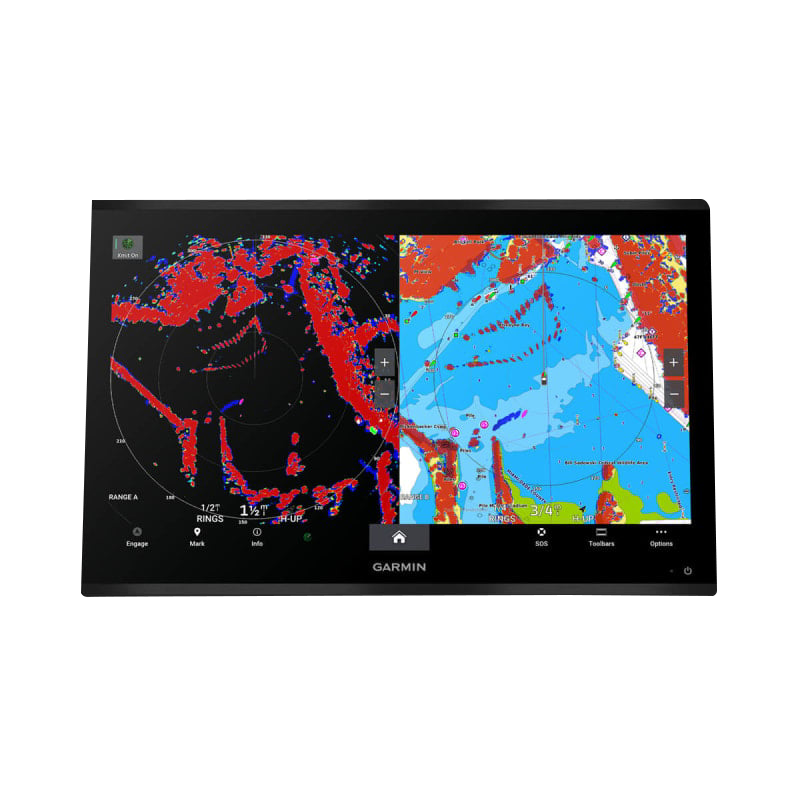 Garmin GPSMAP 9224 Premium Chartplotter marine display with Navionics+ dual-chart split-screen