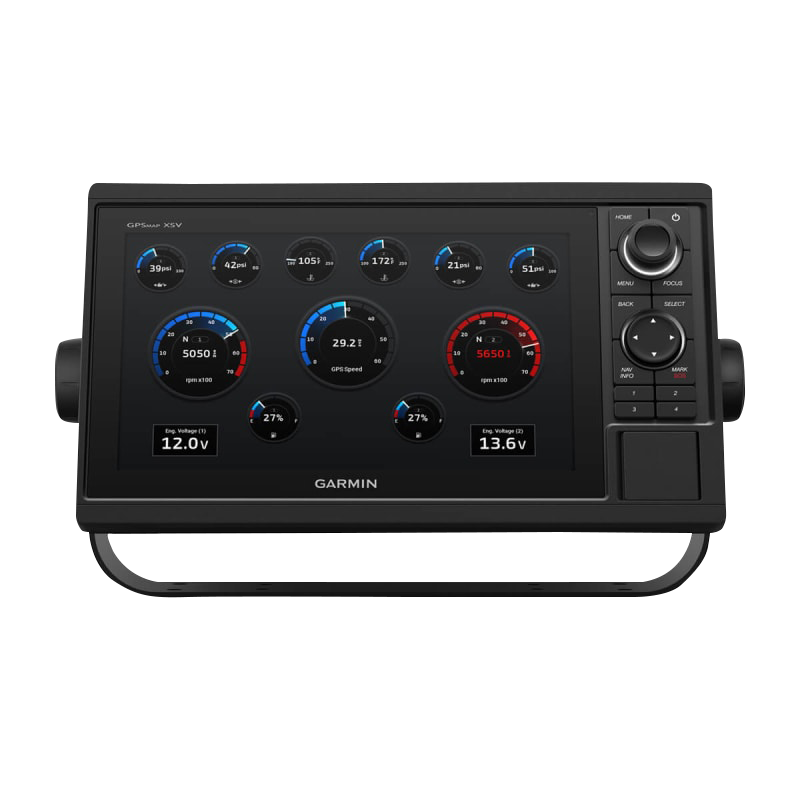 Garmin GPSMAP 1042xsv marine chartplotter, black, without transducer.