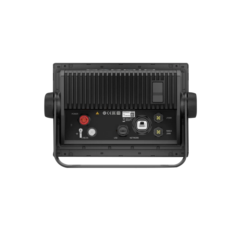 Garmin GPSMAP 943 Non-sonar with Mapping marine chartplotter rear panel ports, black