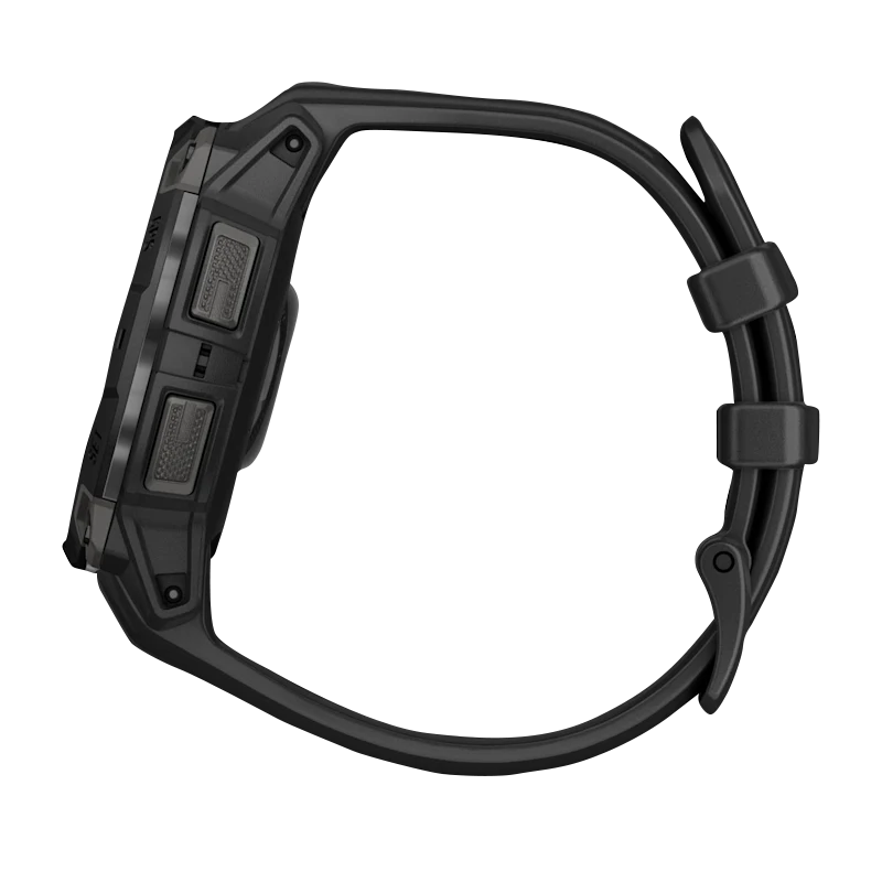 Garmin Instinct 3 AMOLED GPS smartwatch, 45mm, black case with black band