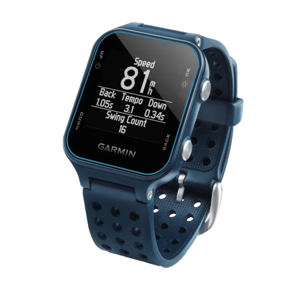 Garmin Approach S20 golf GPS smartwatch, Midnight Teal, certified refurbished