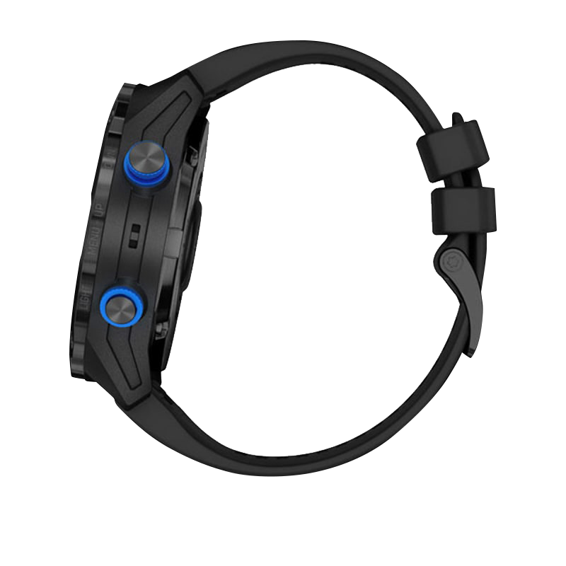 Garmin Descent Mk2i dive computer, titanium carbon gray DLC with black band, certified refurbished