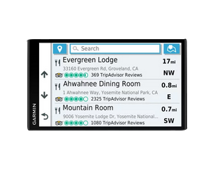 Garmin RV 780 & Traffic GPS navigation system, black in-vehicle touchscreen with RV routing