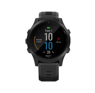 Garmin Forerunner 945 Black smartwatch with black band