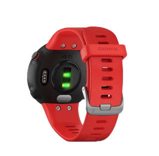 Garmin Forerunner 45 Lava Red smart watch with silicone strap