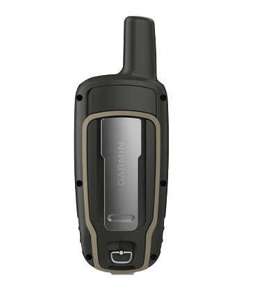 Garmin GPSMAP 64sx handheld GPS device, rugged black with tan accents