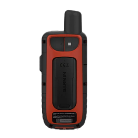 Garmin GPSMAP 66i handheld GPS, orange/black rugged refurbished unit with TOPO maps and InReach SOS