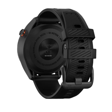 Garmin Approach S40, Black w/ Black Band, Golf GPS Smartwatch & Rangefinder (010-02140-01) by Garmin