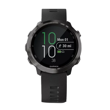 Garmin Forerunner 645 Music smartwatch, slate finish with black band