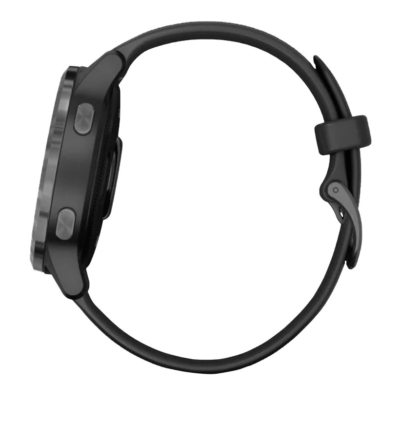 Garmin Vivoactive 4S slate smartwatch with black band