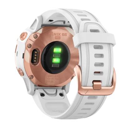 Garmin Fenix 6S Pro Rose Goldtone With White Band (010-02159-10) by Garmin
