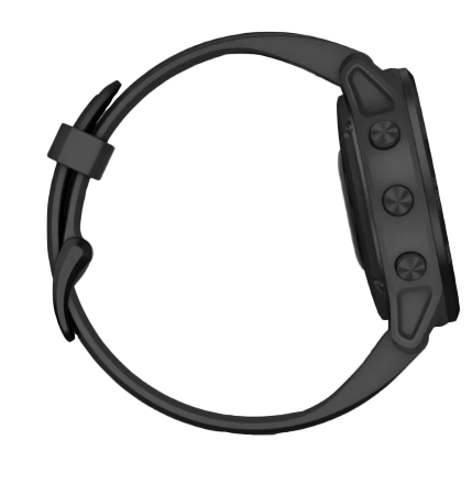 Garmin Fenix 6S Pro smartwatch with black band, model 010-02159-13