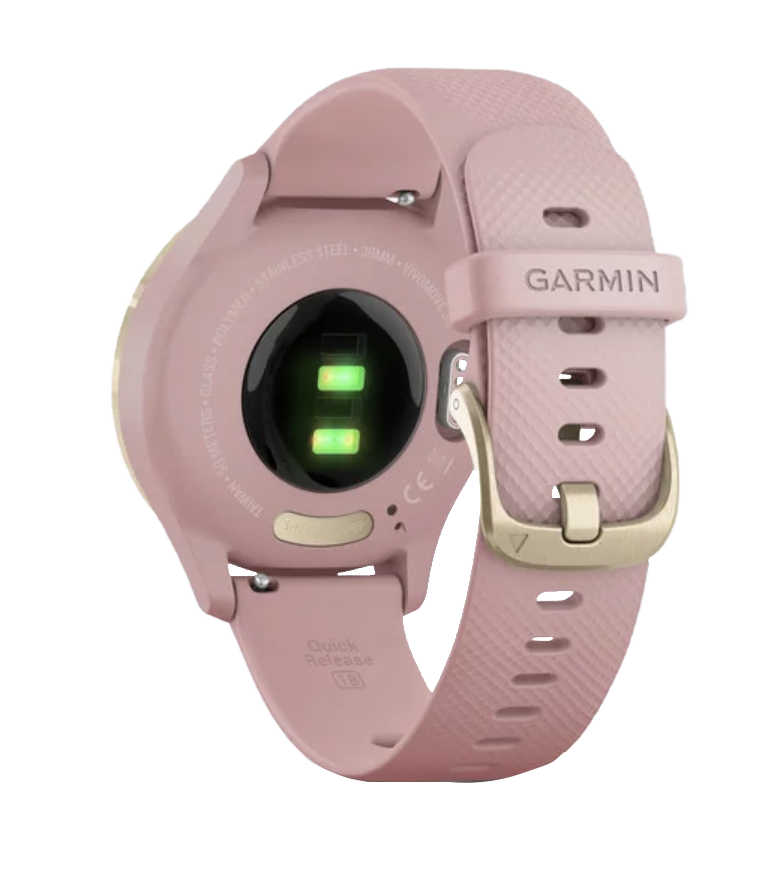 Garmin Vívomove 3S - Light Gold with Dust Rose Band (010-02238-01) by Garmin