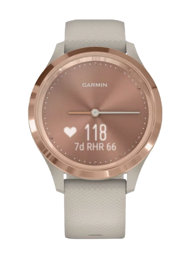 Garmin Vívomove 3S - Rose Gold with Light Sand Band (010-02238-02) by Garmin