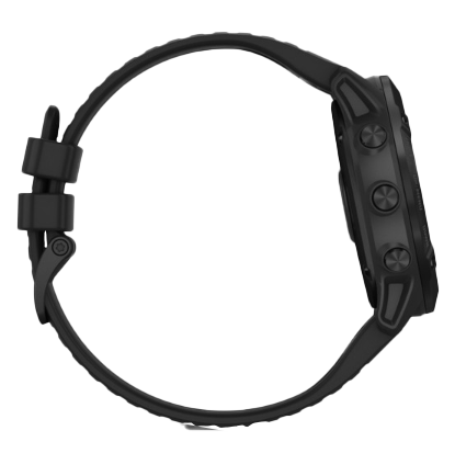 Garmin Fenix 6X Pro smartwatch with black band and black case