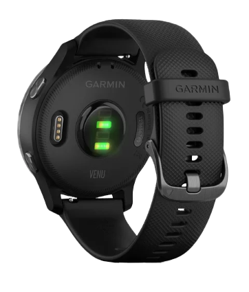 Garmin Venu Black with Slate Hardware (010-02173-11) by Garmin
