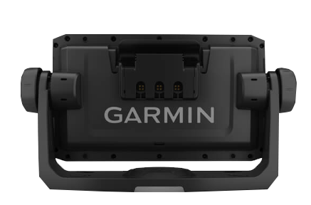 Garmin ECHOMAP 63cv UHD marine chartplotter with U.S. LakeVU g3 and GT24-TM UHD transducer (010-02330-01).