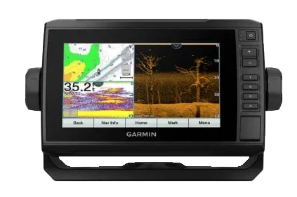 Garmin ECHOMAP 73cv UHD marine chartplotter with U.S. LakeVU g3 maps and GT24HD-TM transducer
