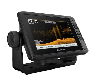 Garmin ECHOMAP 73cv UHD chartplotter with LakeVU g3 and GT24HD-TM transducer