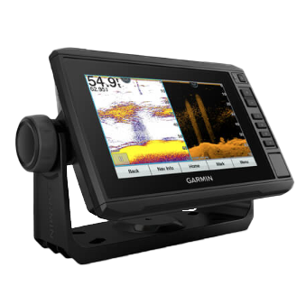 Garmin ECHOMAP 74cv UHD With U.S. BlueChart g3 And GT24UHD-TM Transducer (010-02335-01) by Garmin
