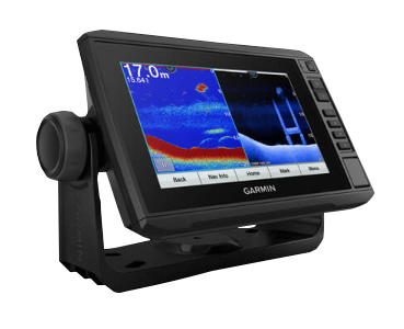 Garmin EchoMap UHD 75cv marine chartplotter with GT24UHD-TM transducer