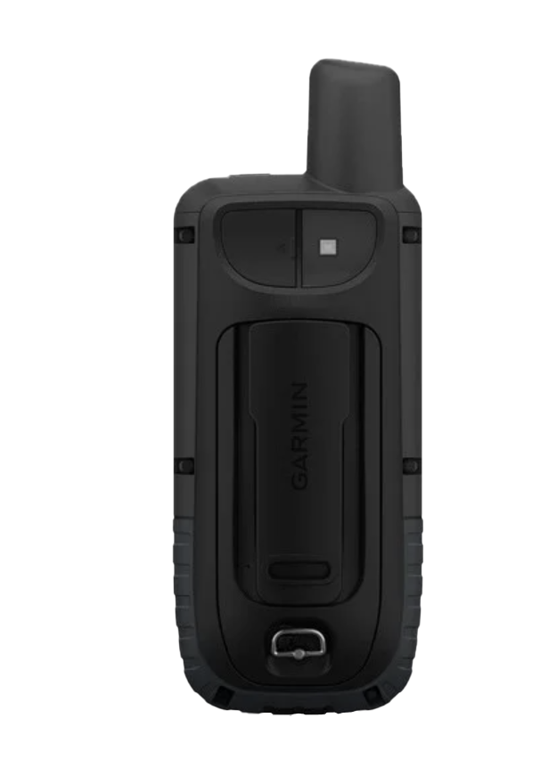 Garmin GPSMAP 66st handheld GPS device, black rugged body, refurbished