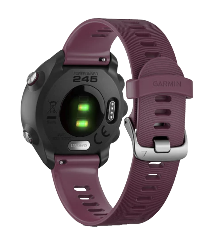 Garmin Forerunner 245 Berry smartwatch, purple band, refurbished