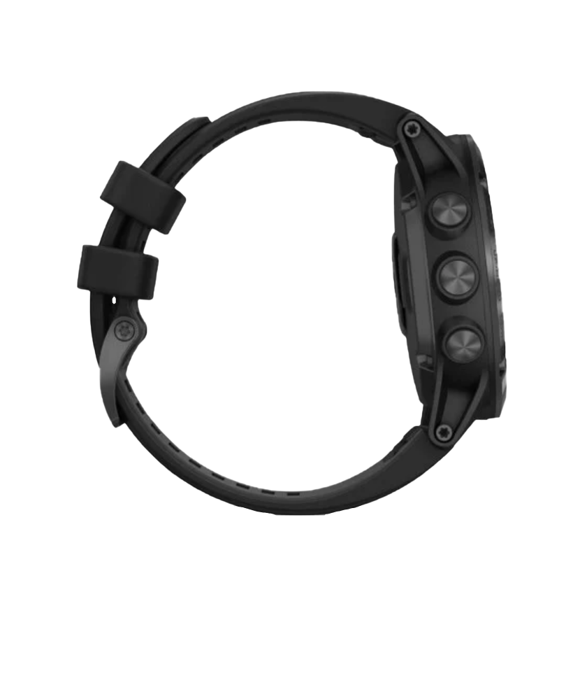Garmin Fenix 5X Plus Sapphire with Black Band GPS Smartwatch (Garmin Certified Refurbished) by Garmin