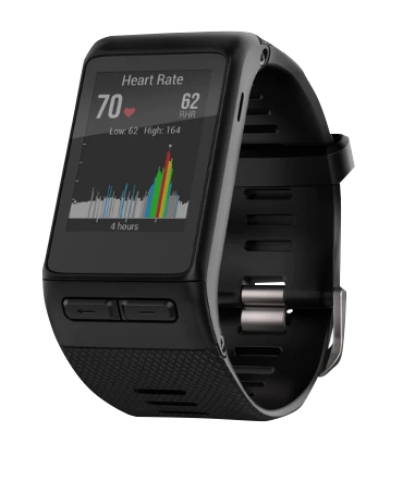 Garmin Vivoactive HR GPS smartwatch, black, certified refurbished