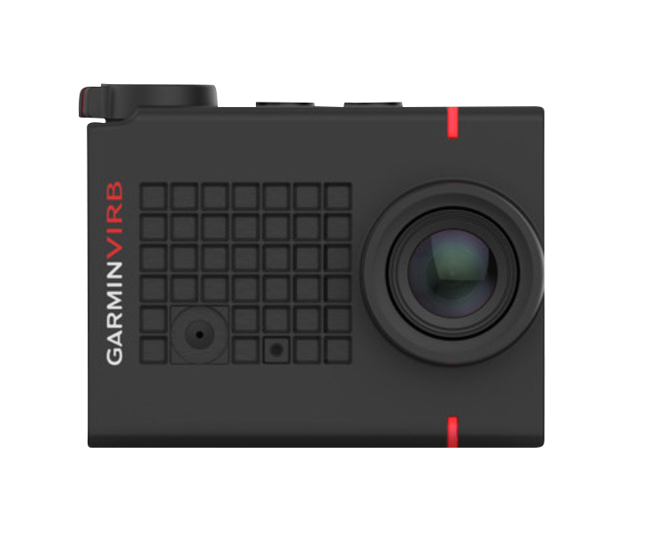 Garmin VIRB Ultra 30 action GPS camera, certified refurbished, black with red accents