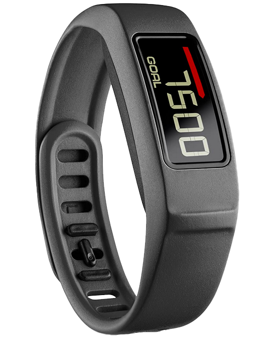 Garmin Vivofit 2, Black, GPS Smartwatch (Garmin Certified Refurbished) by Garmin