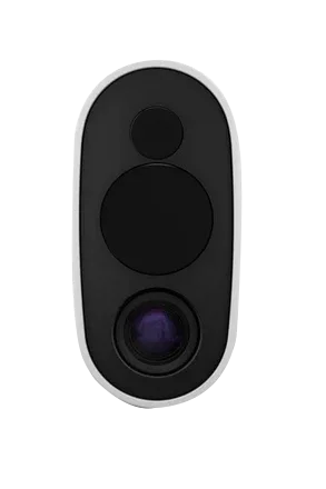 Garmin Approach Z80 golf rangefinder, refurbished, black with white bezel and purple lens