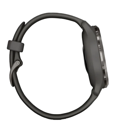 Garmin Venu 2s GPS smartwatch with slate bezel and graphite case, refurbished